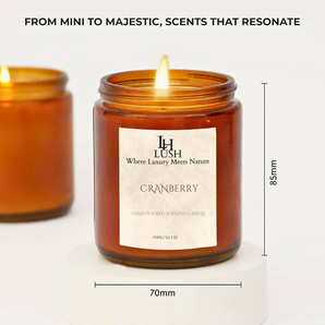 Cranberry - Hand Poured Scented Candle